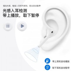 KUKE触控真无线蓝牙耳机适用苹果/华为/小米oppo双耳入耳式迷你手机运动降噪耳机Air plus 智能触摸升级版【双耳】