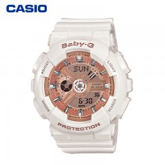 卡西欧（CASIO）手表 BABY-G 女士防震防水双显运动手表石英表 BA-110-7A1